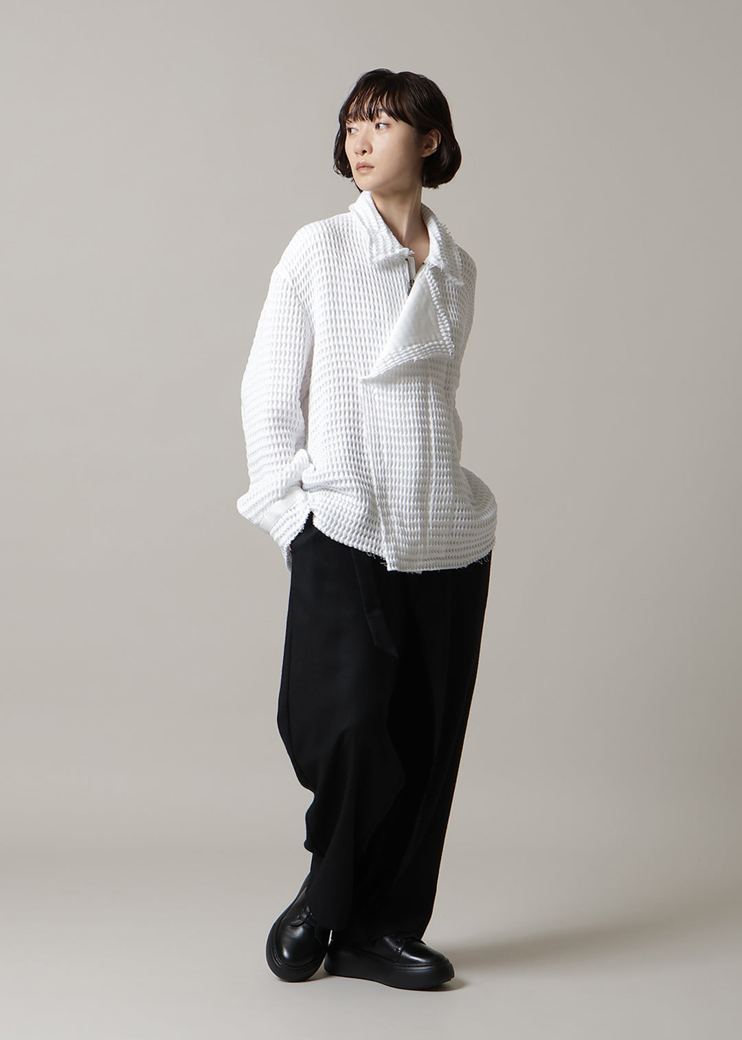 Yuragi Asymmetry BL Waffle Gauze