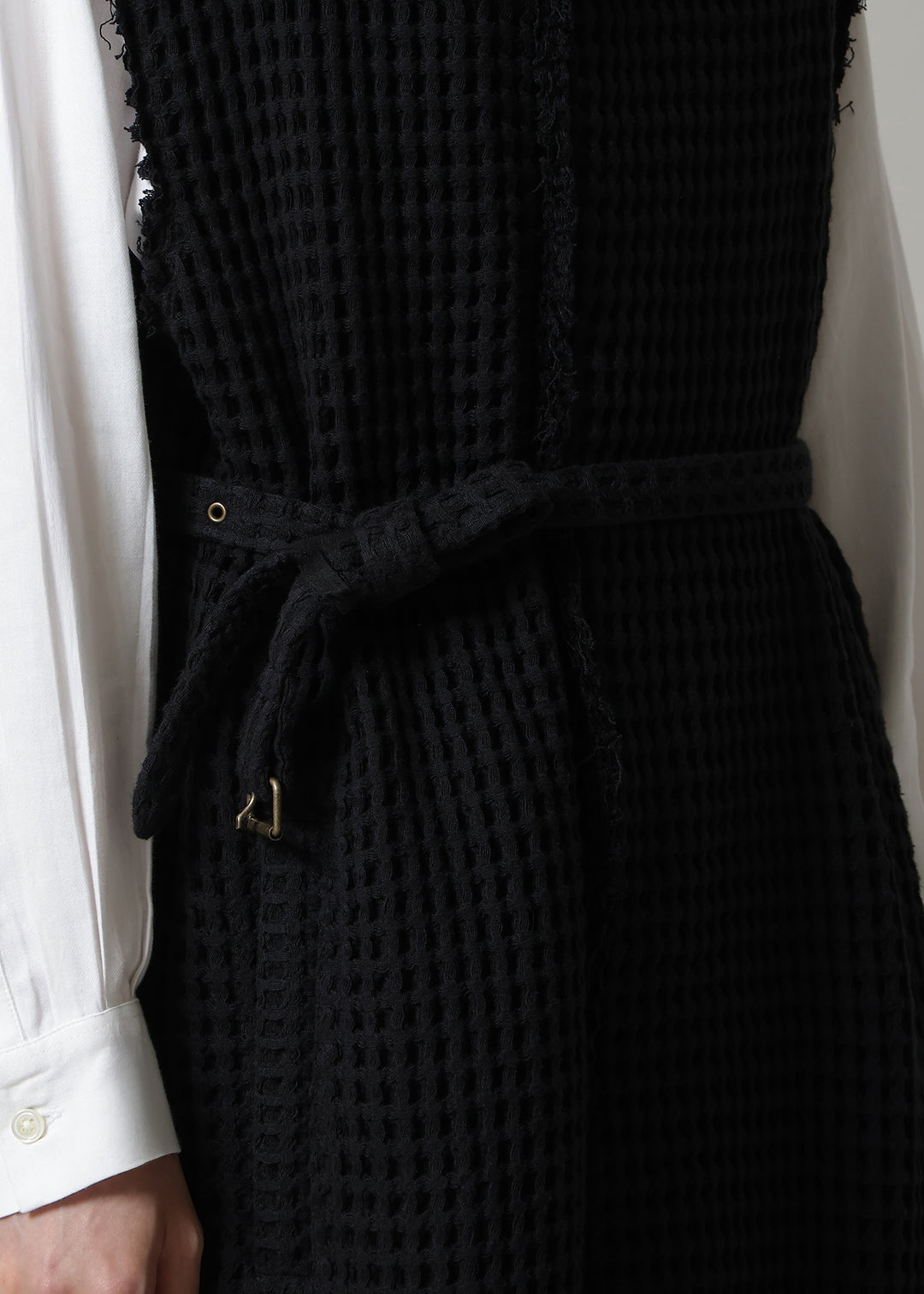 Yuragi Multi Gilet Waffle Gauze