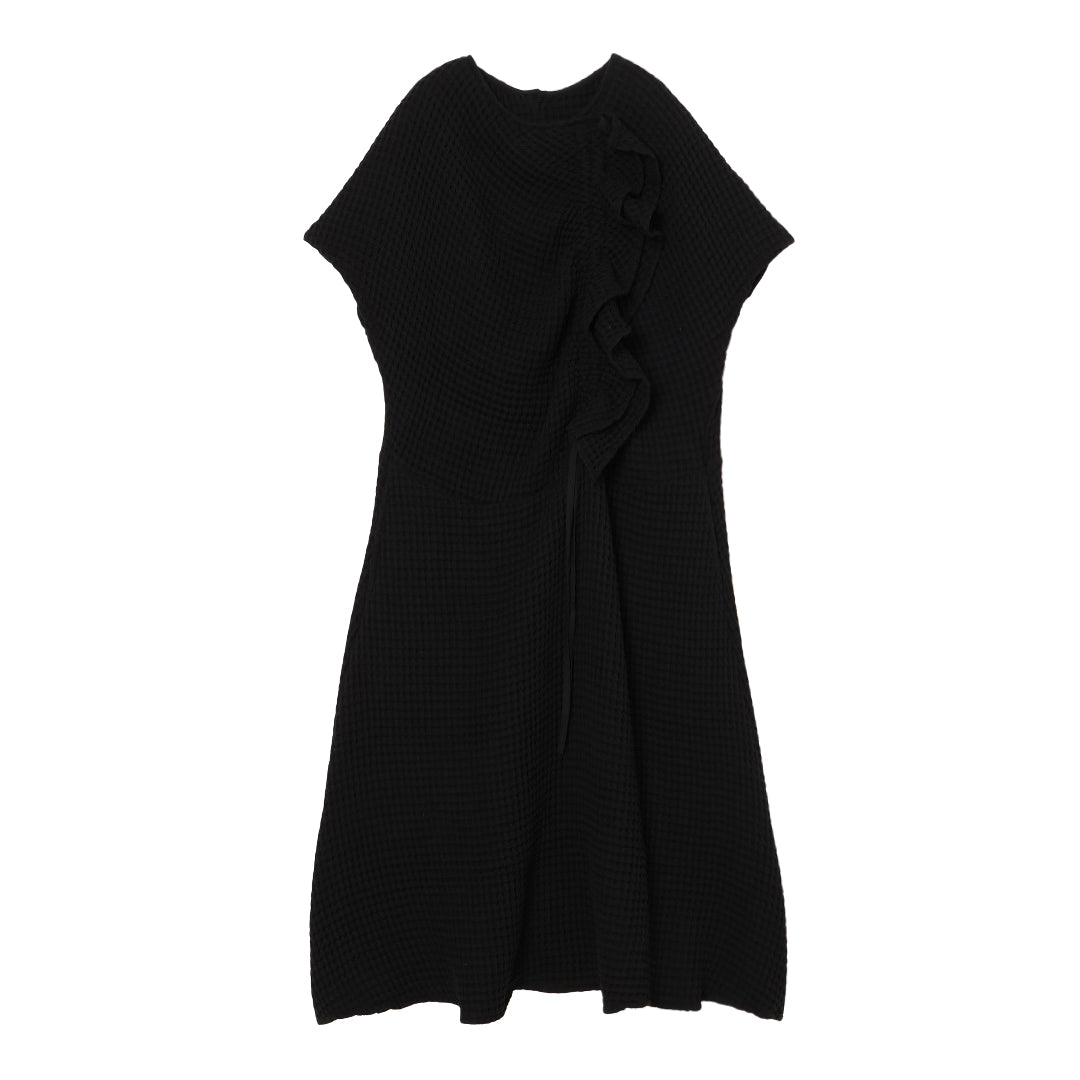 Rhythm Gather Frill OP Waffle Gauze