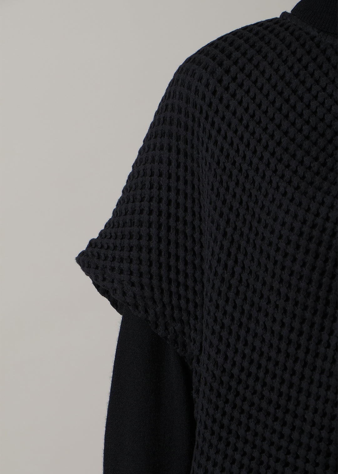 Rhythm Gather Frill OP Waffle Gauze