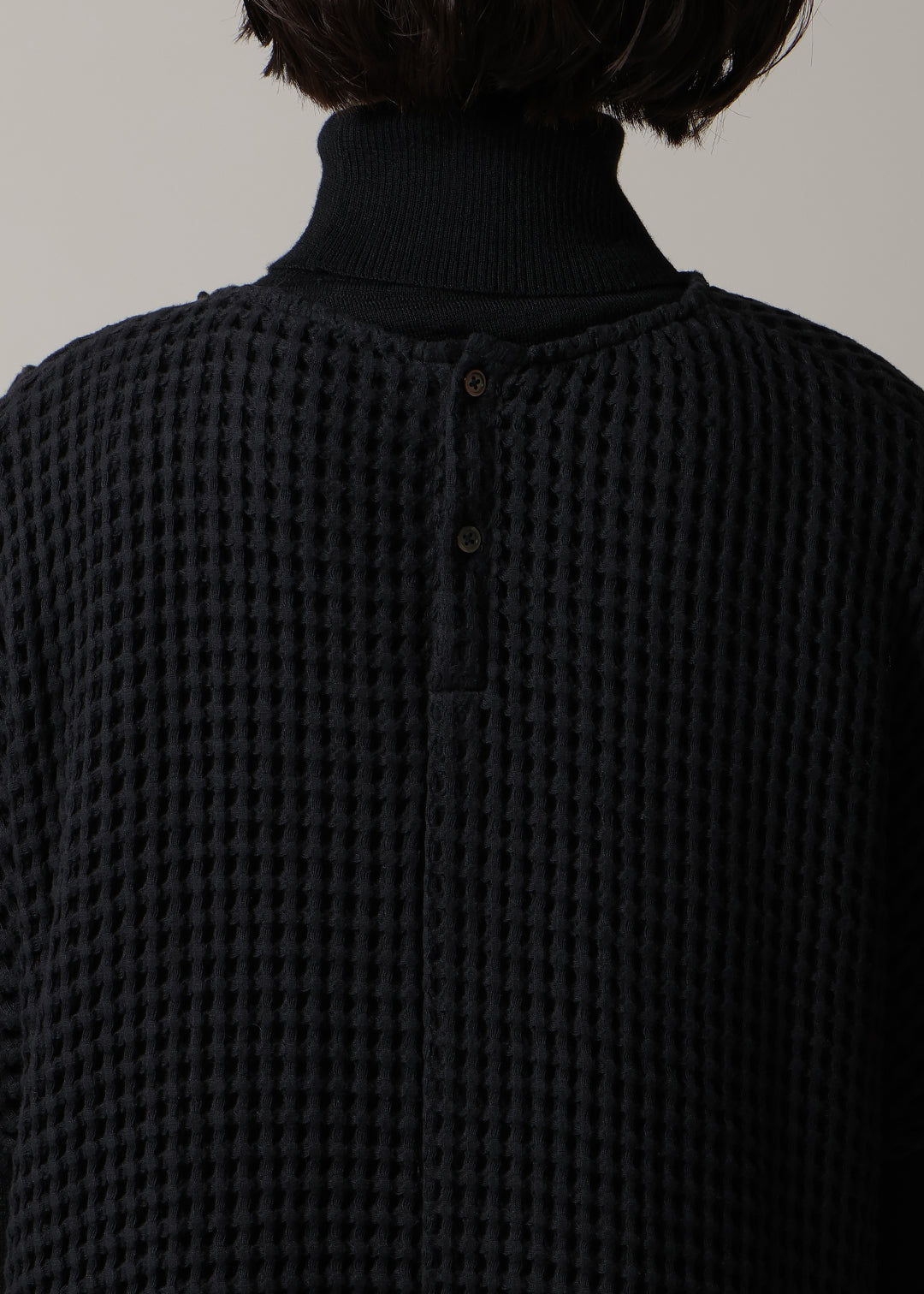 Rhythm Gather Frill OP Waffle Gauze