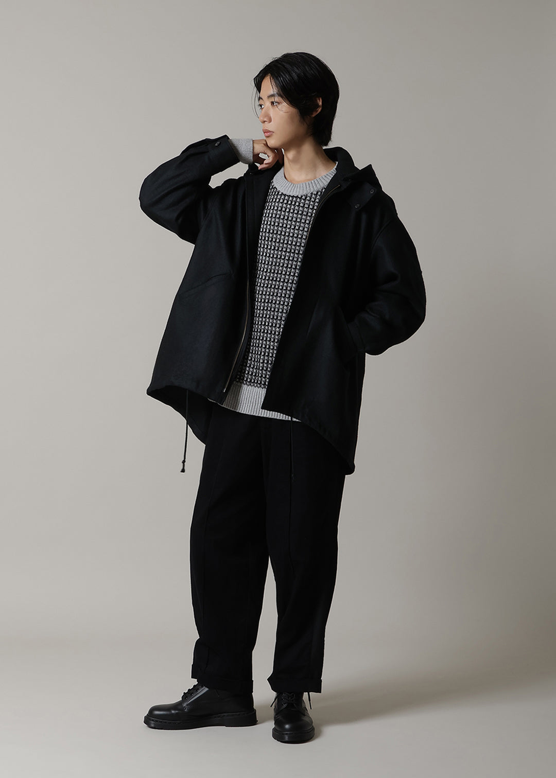 Matou Mods Coat Scotsman Waffle