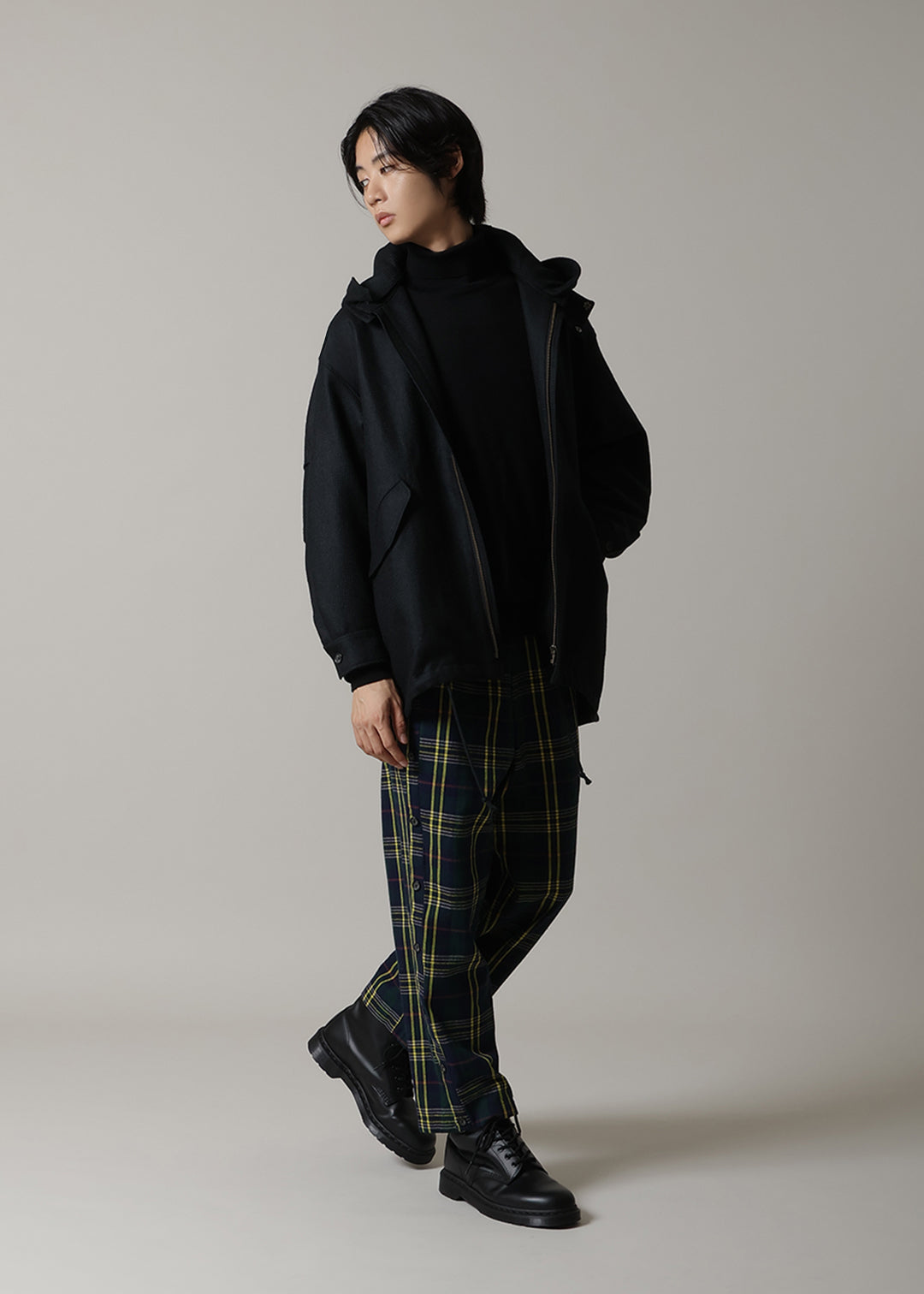 Matou Mods Coat Scotsman Waffle