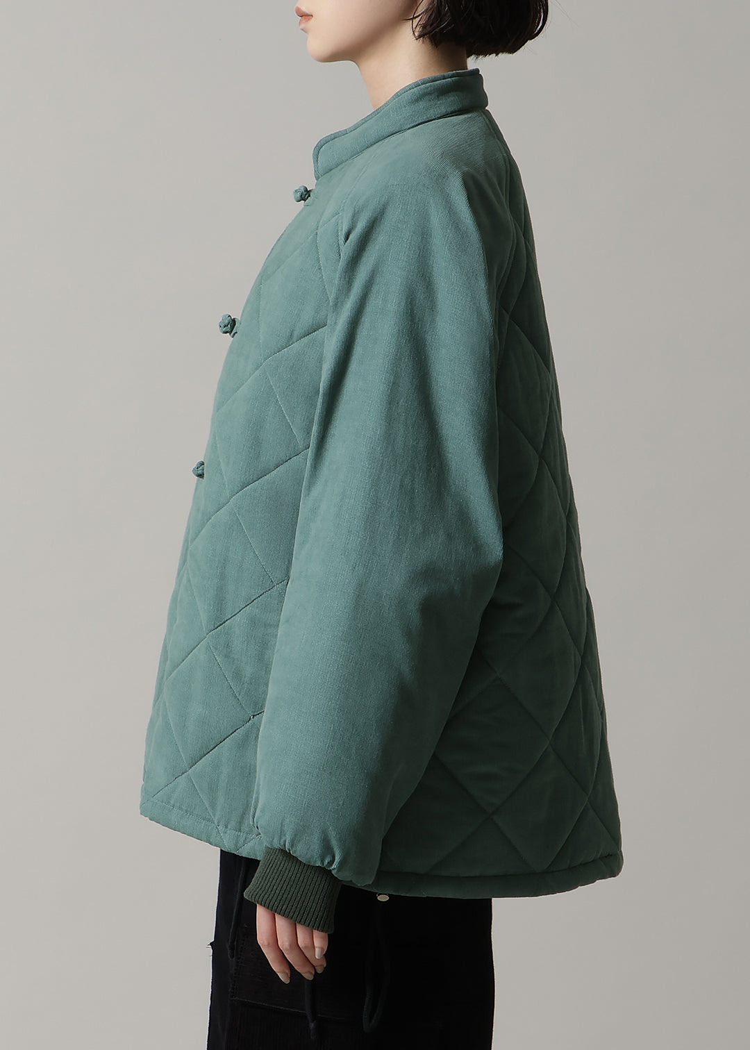 Xing Quilted China Blouson Corduroy