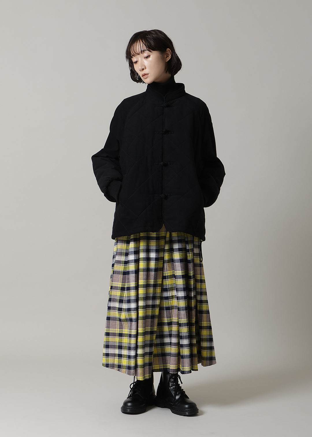 Xing Quilted China Blouson Corduroy