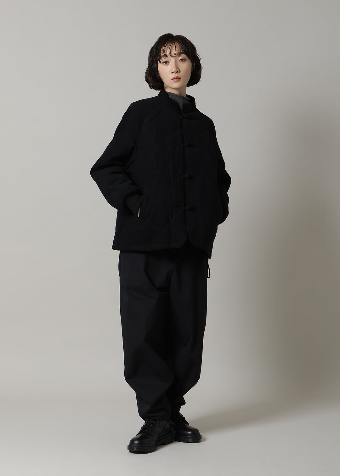 Xing Quilted China Blouson Corduroy