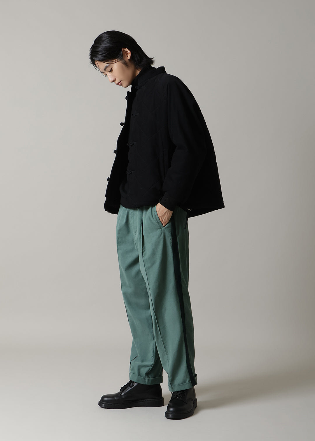 Kaname Side Line Pants Corduroy