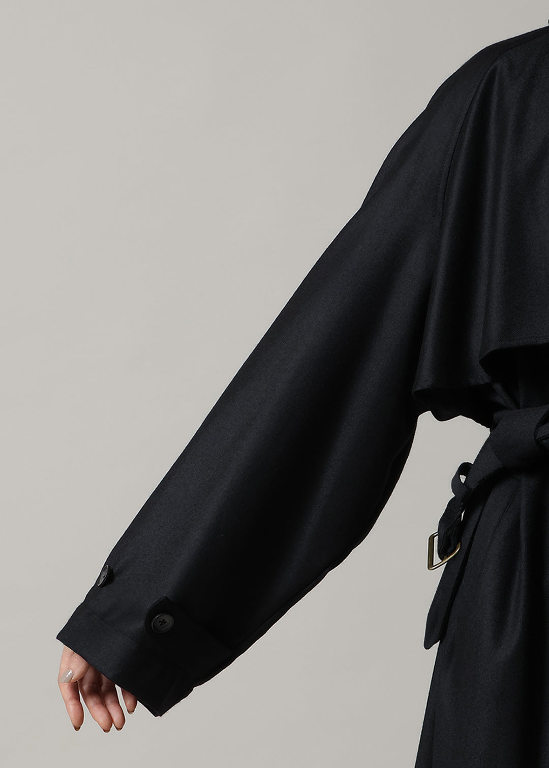 Kaname Flap Tranch Coat Ornello