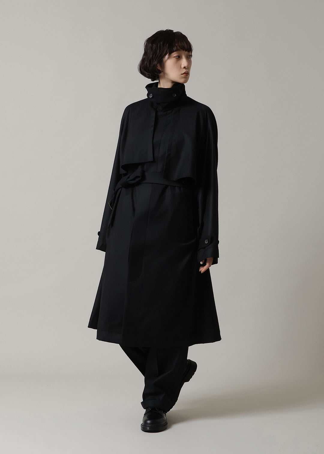 Kaname Flap Tranch Coat Ornello