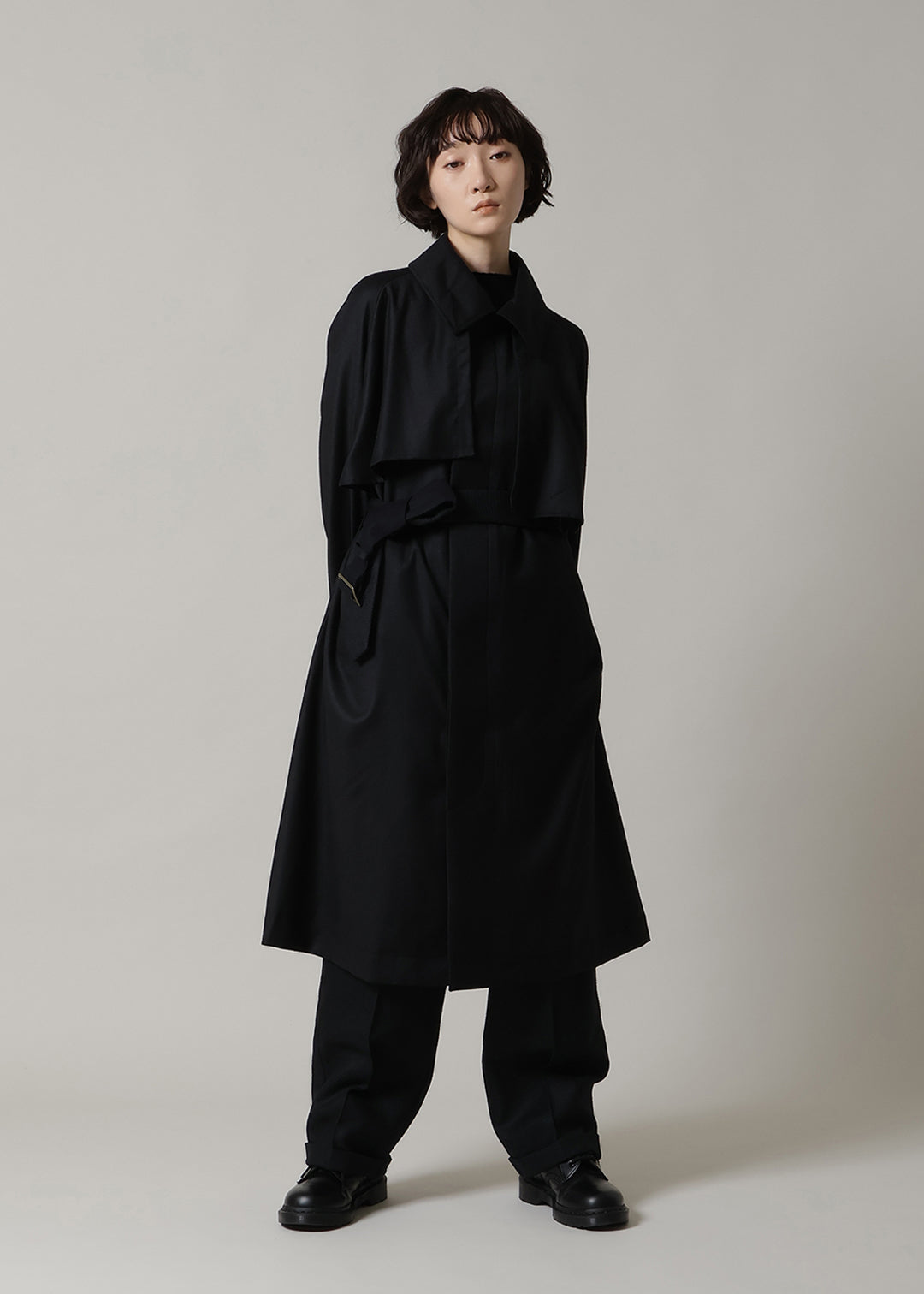 Kaname Flap Tranch Coat Ornello