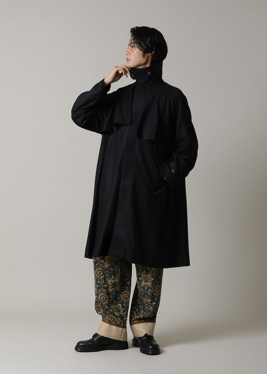 Kaname Flap Tranch Coat Ornello