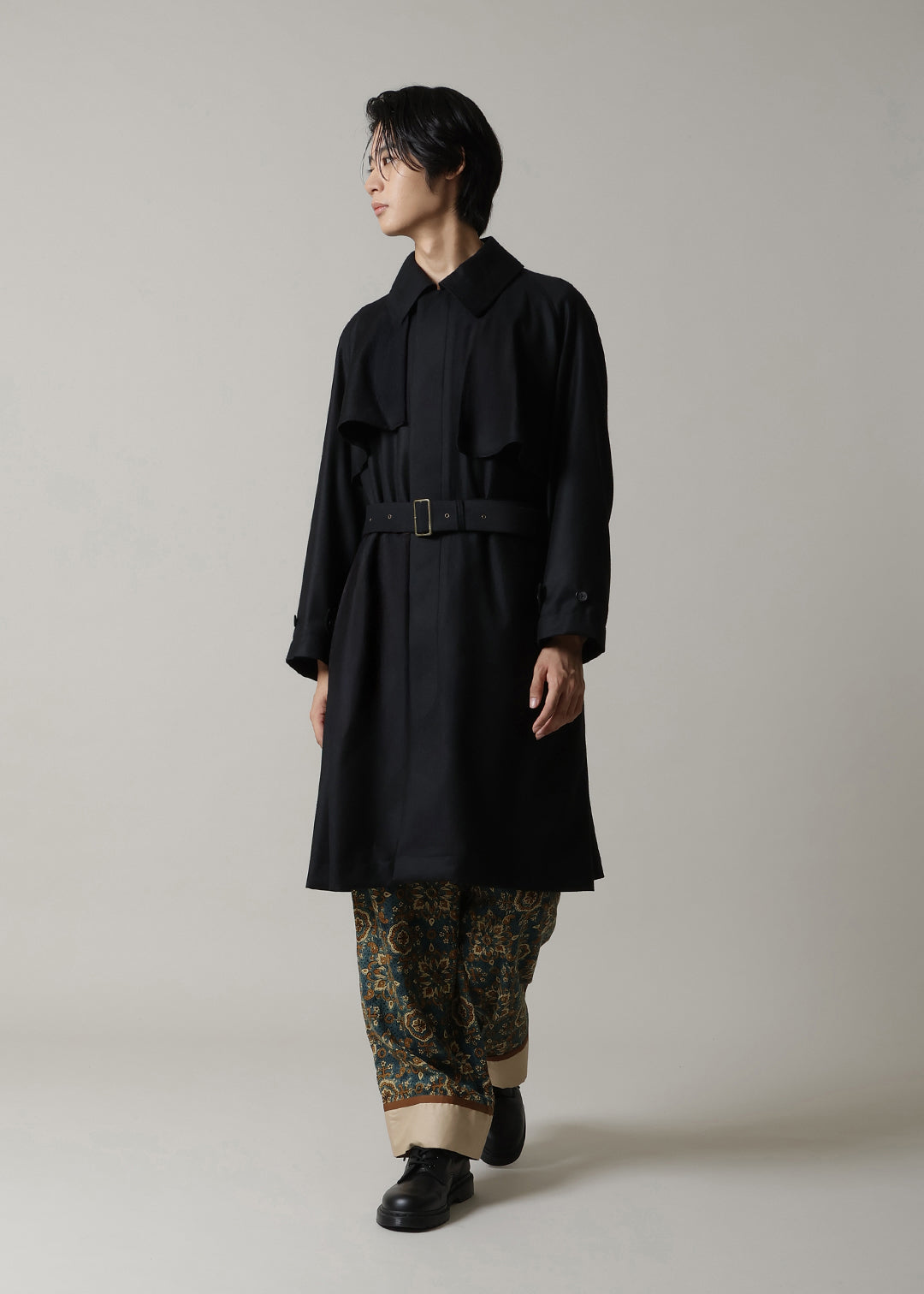 Kaname Flap Tranch Coat Ornello