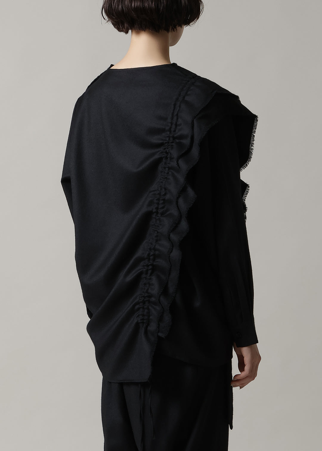 Rhythm Gather Frill Shirt Ornello