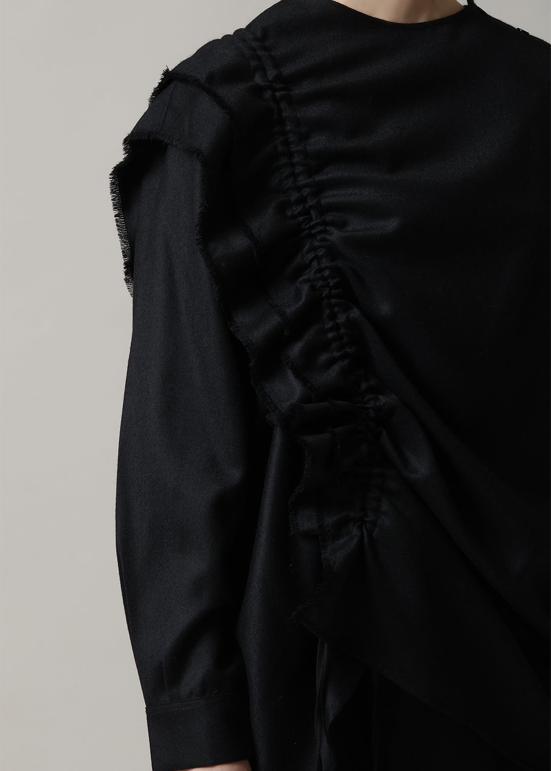 Rhythm Gather Frill Shirt Ornello