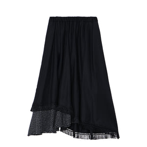 ユラギ フリンジフレアスカート オルネロ