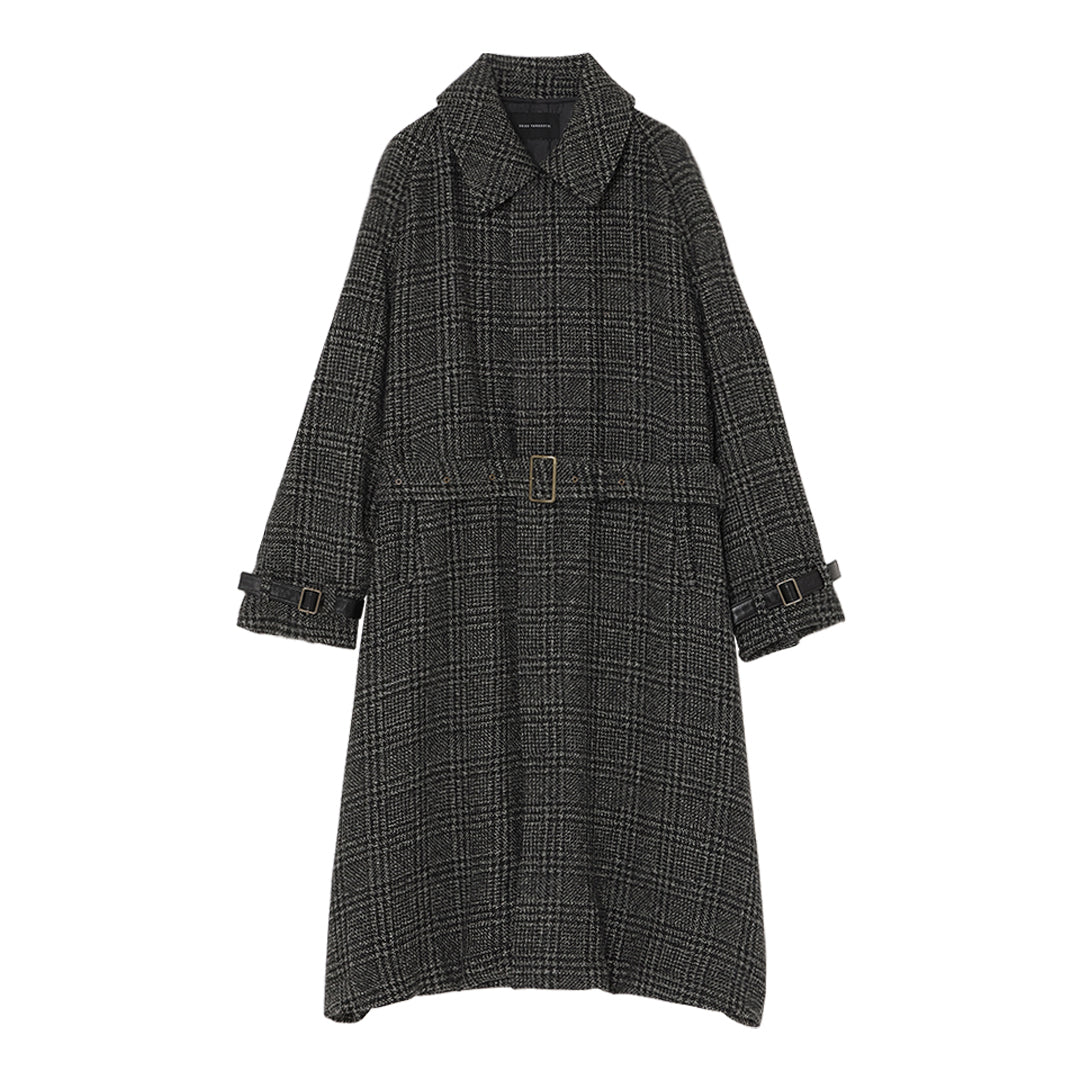 Kaname Trench Coat Modura check