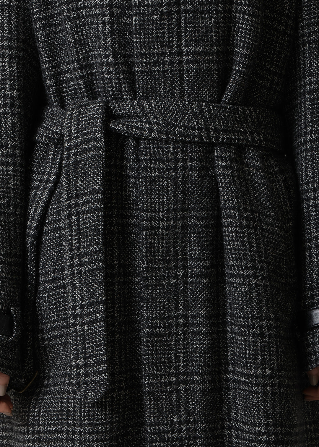 Kaname Trench Coat Modura check