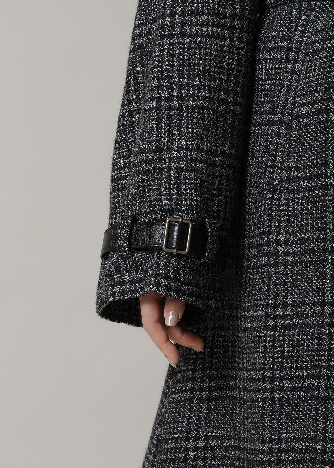 Kaname Trench Coat Modura check