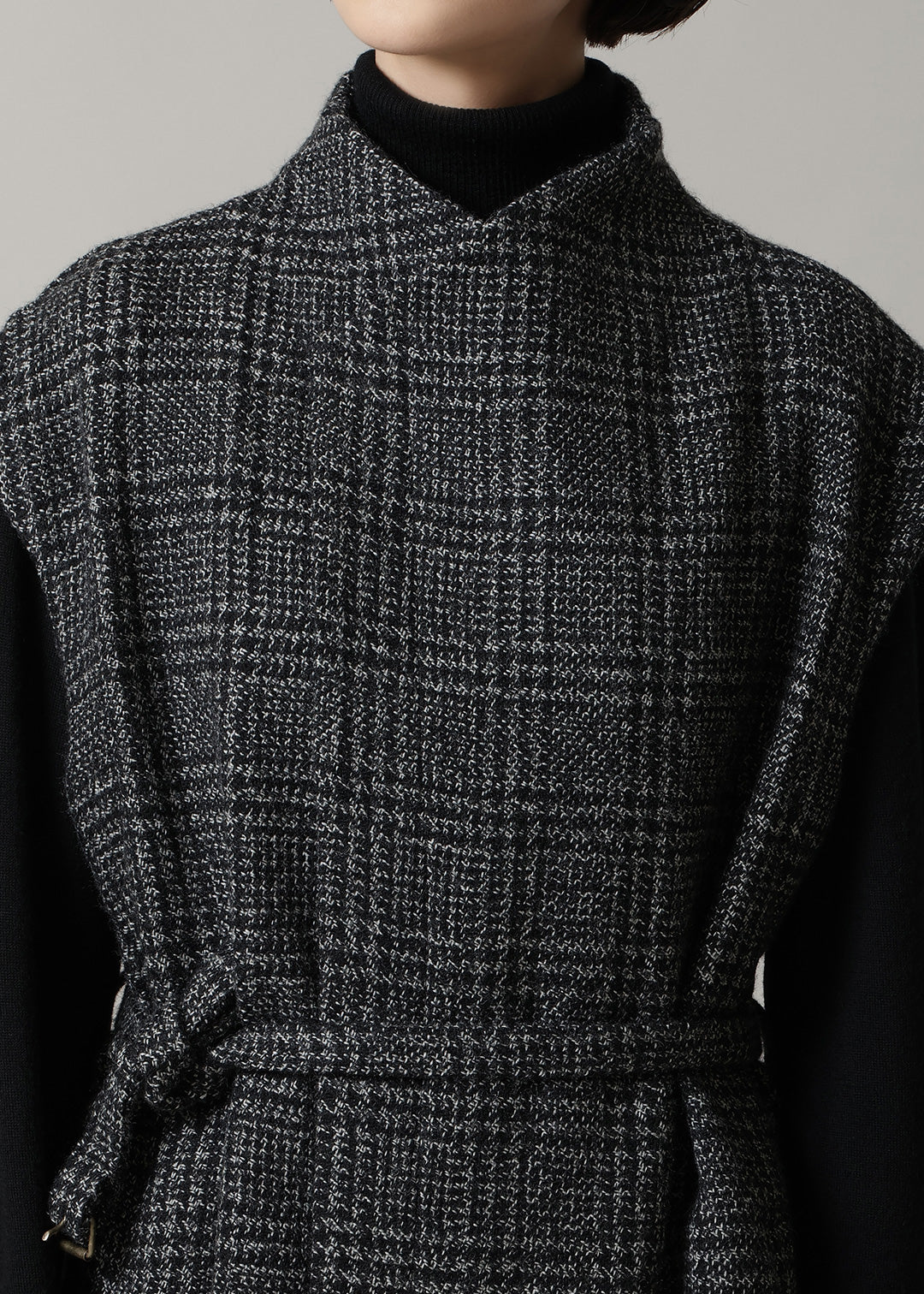 Yuragi Multi Gilet Modura check