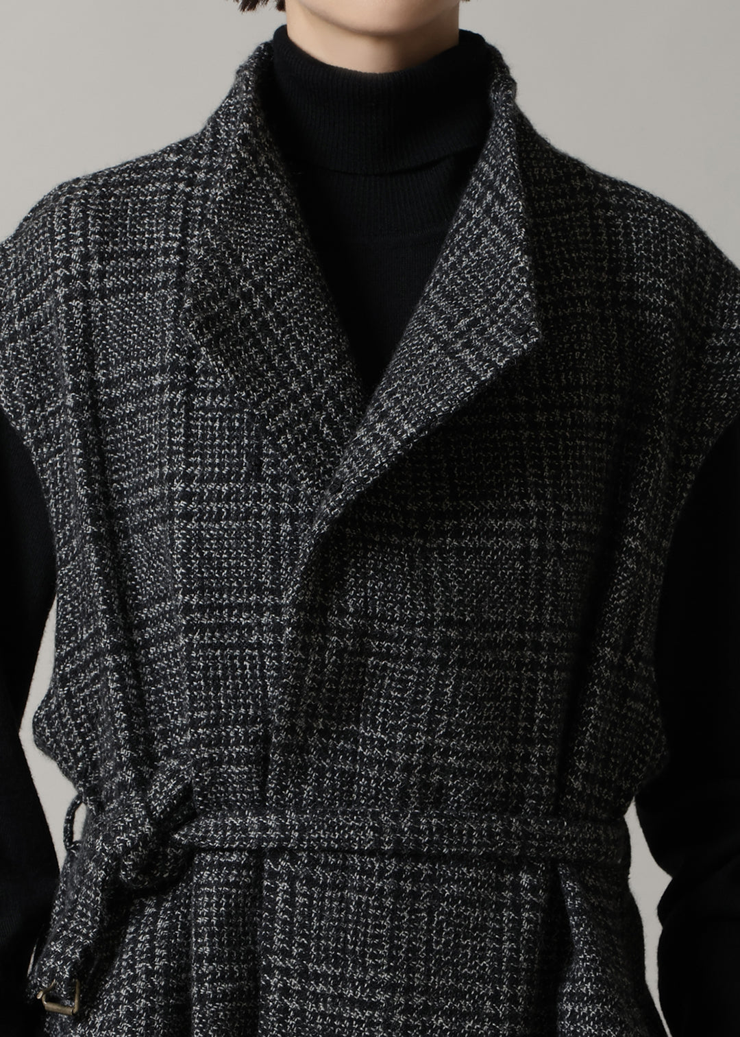 Yuragi Multi Gilet Modura check