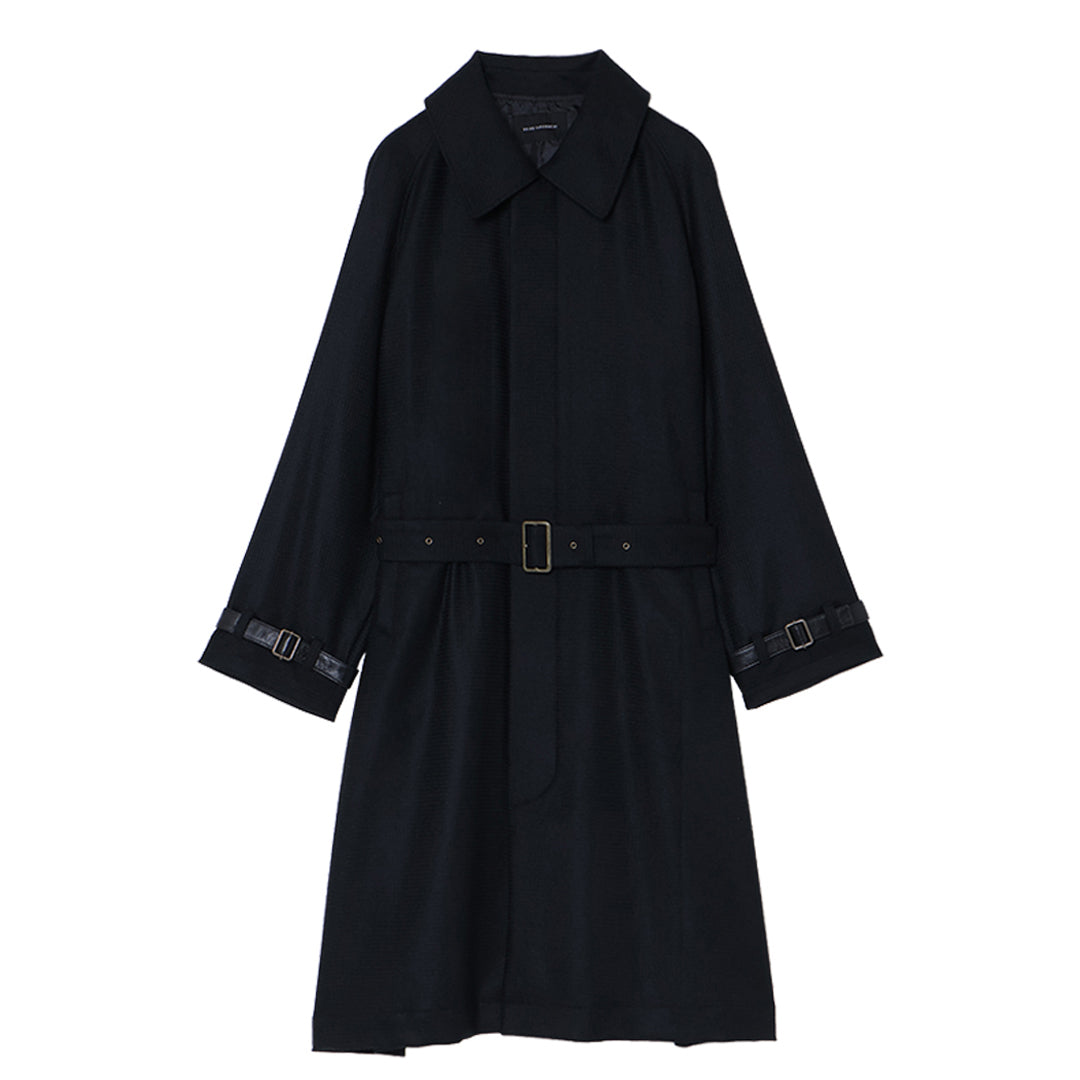 Kaname Trench Coat Scotsman Waffle