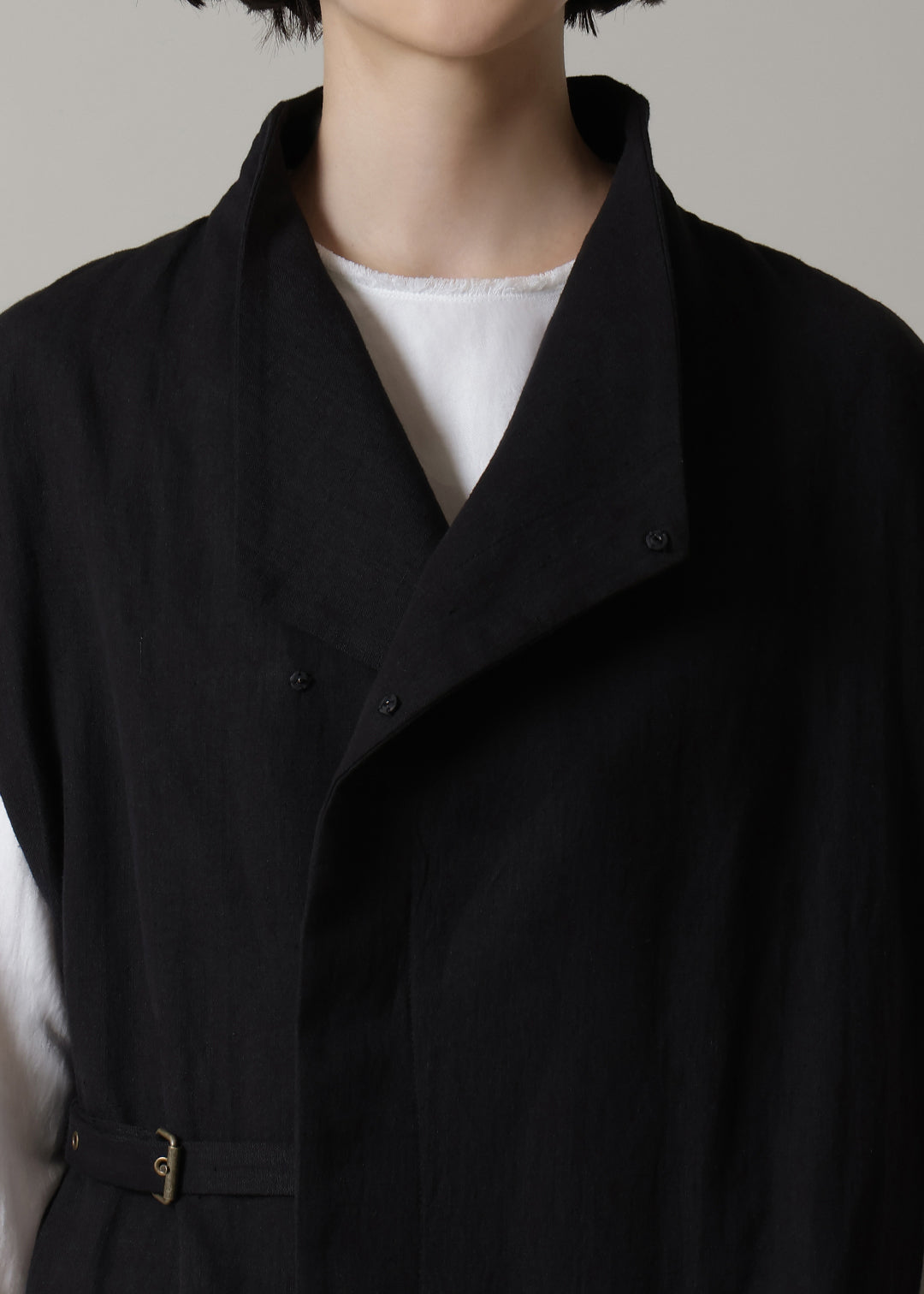 Yuragi Multi Gilet Linen Khadi