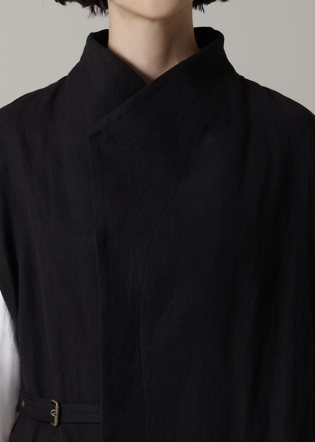 Yuragi Multi Gilet Linen Khadi