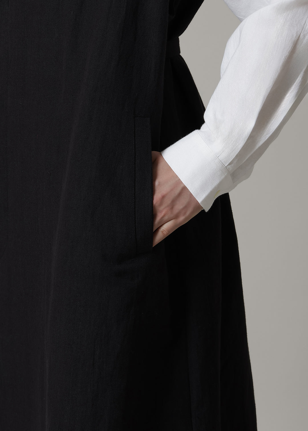 Yuragi Multi Gilet Linen Khadi