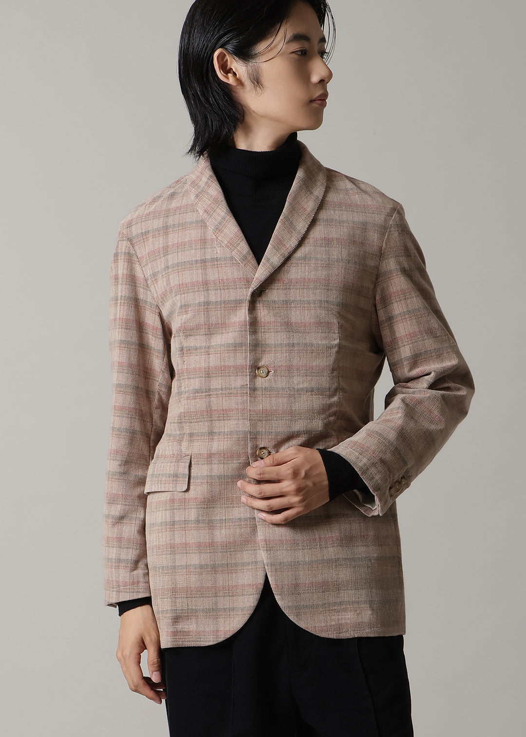 Kaname Shawl Collar Jacket Corduroy