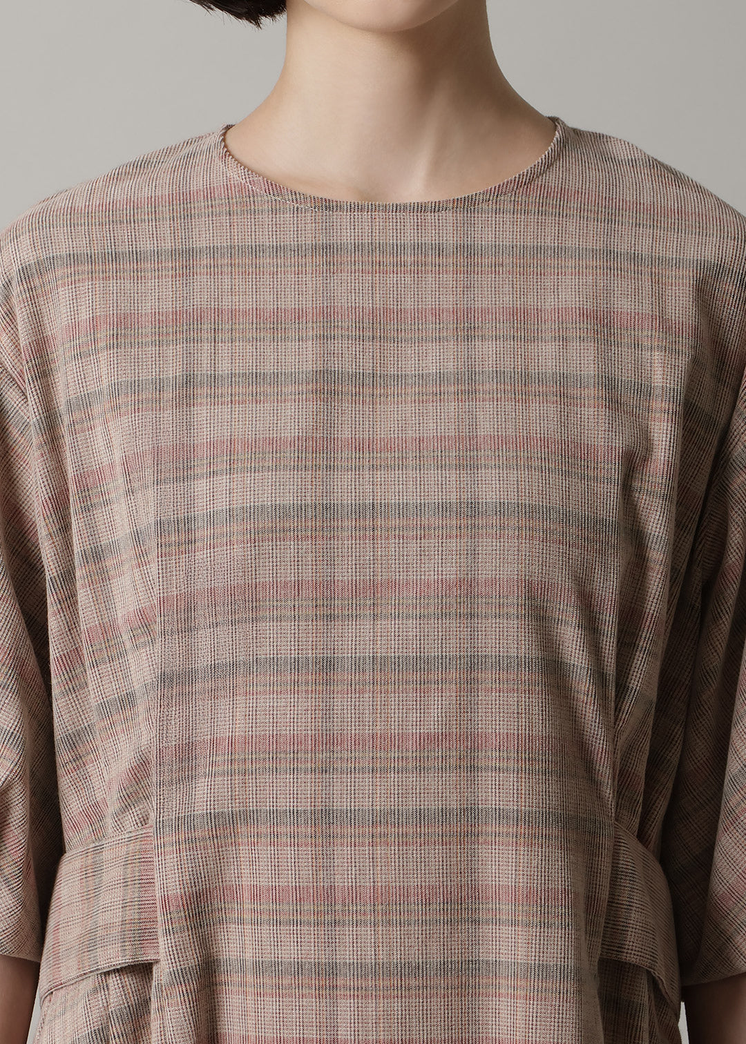 Xing Puff Sleeve One-piece Corduroy