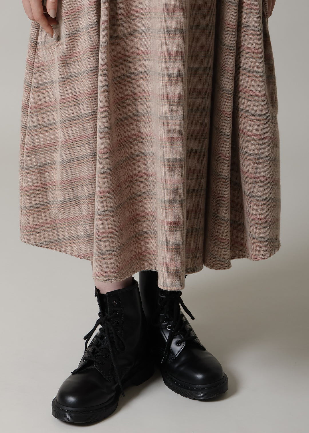 Xing Puff Sleeve One-piece Corduroy