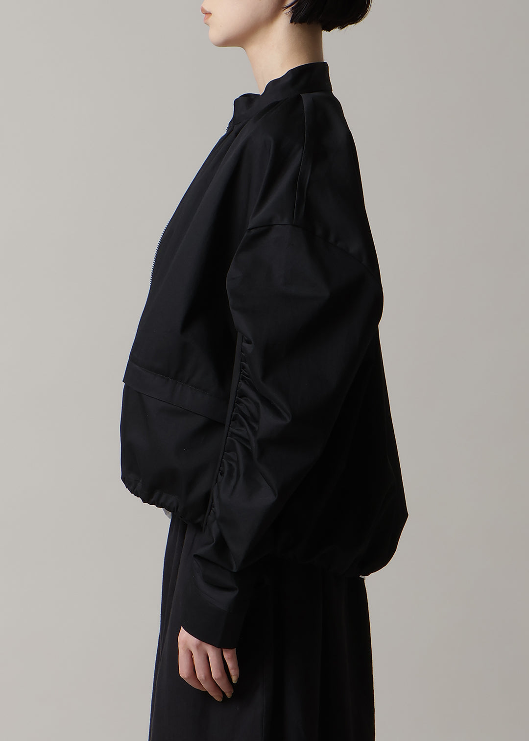 Rhythm Gathered Sleeve Jacket Chino