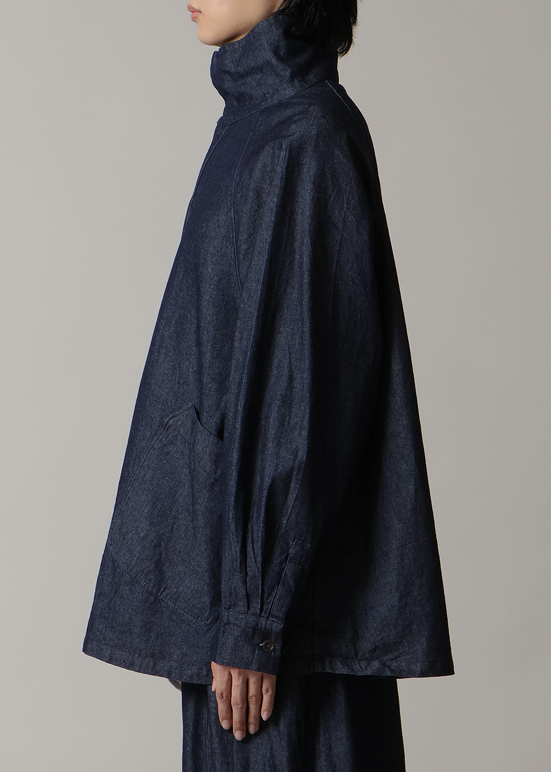 Matou Big A-line Coat Denim