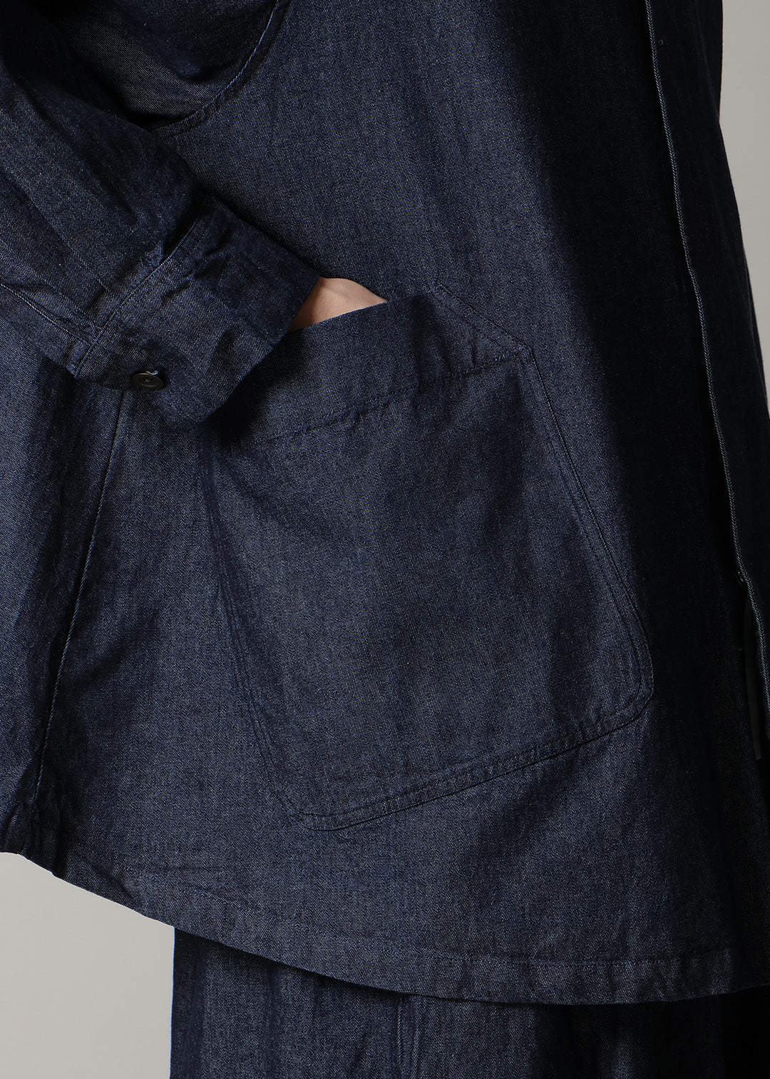 Matou Big A-line Coat Denim