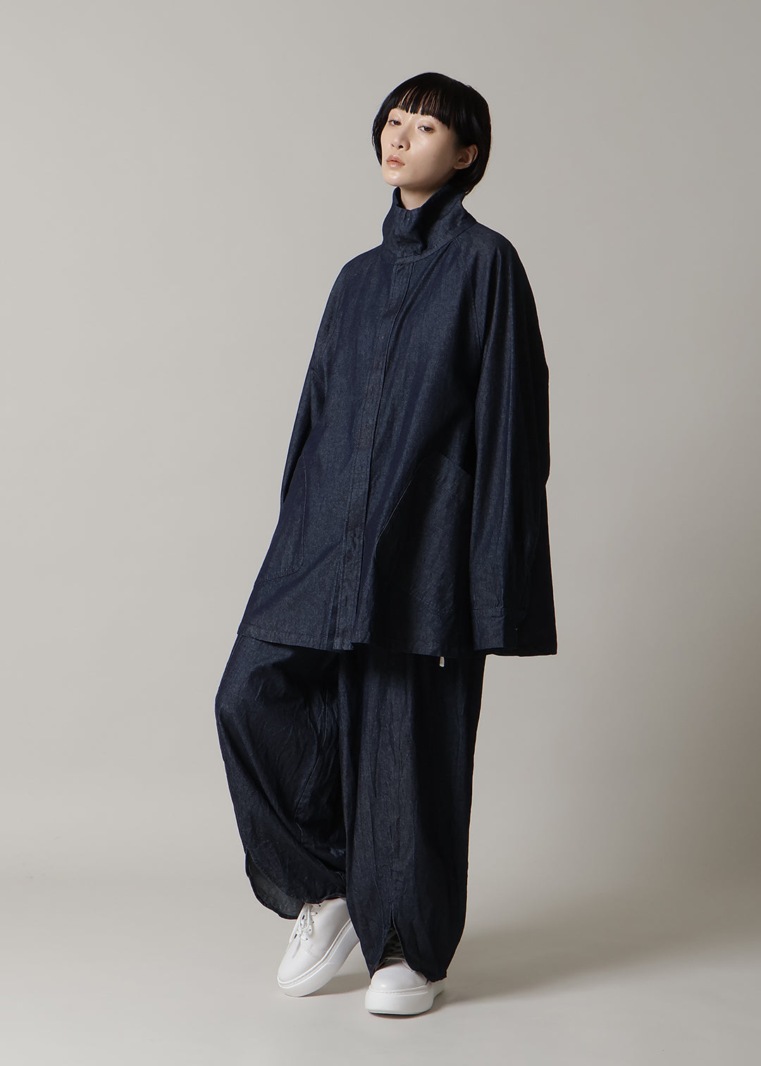 Matou Big A-line Coat Denim