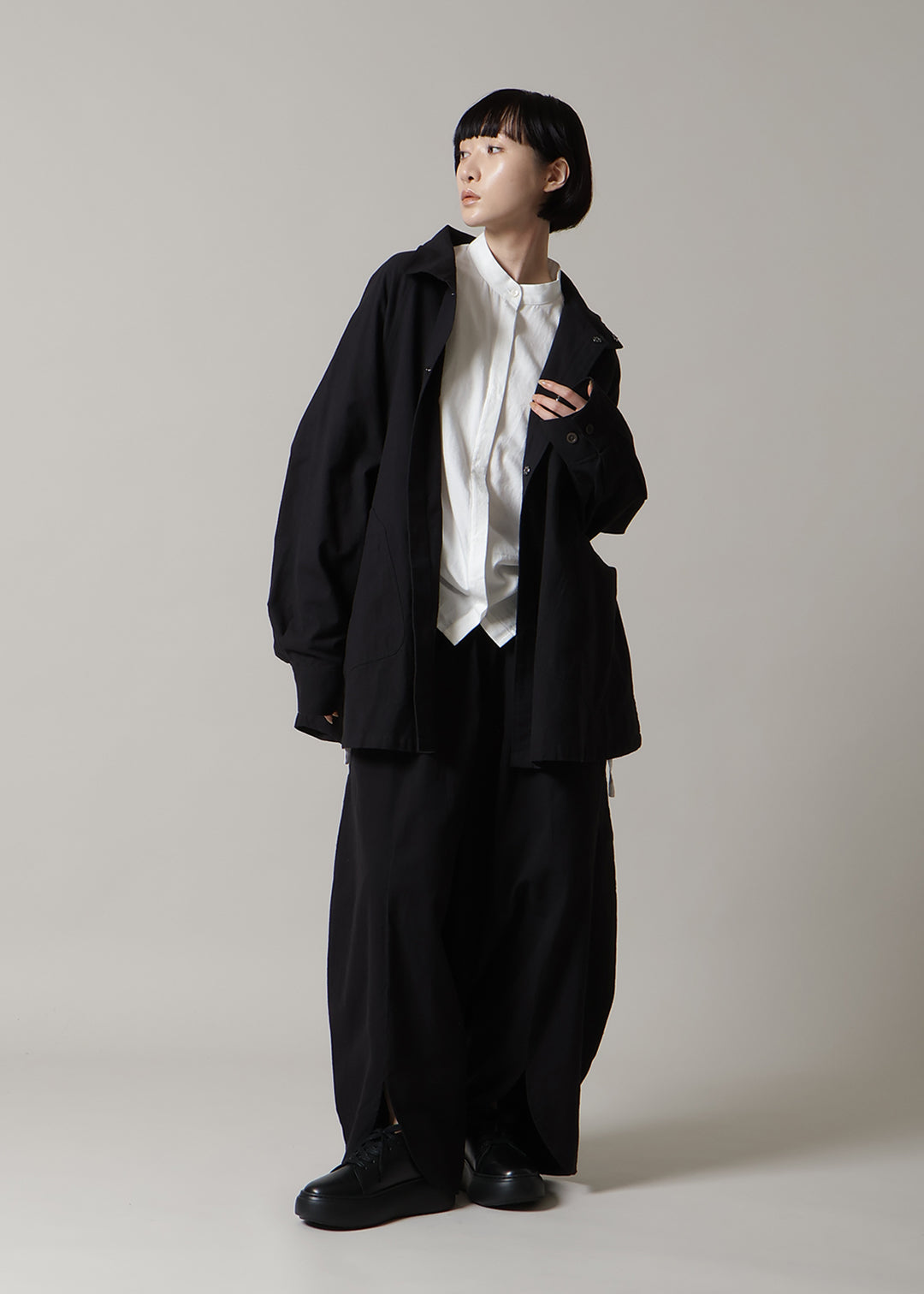 Matou Big A-line Coat 56dt Khadi