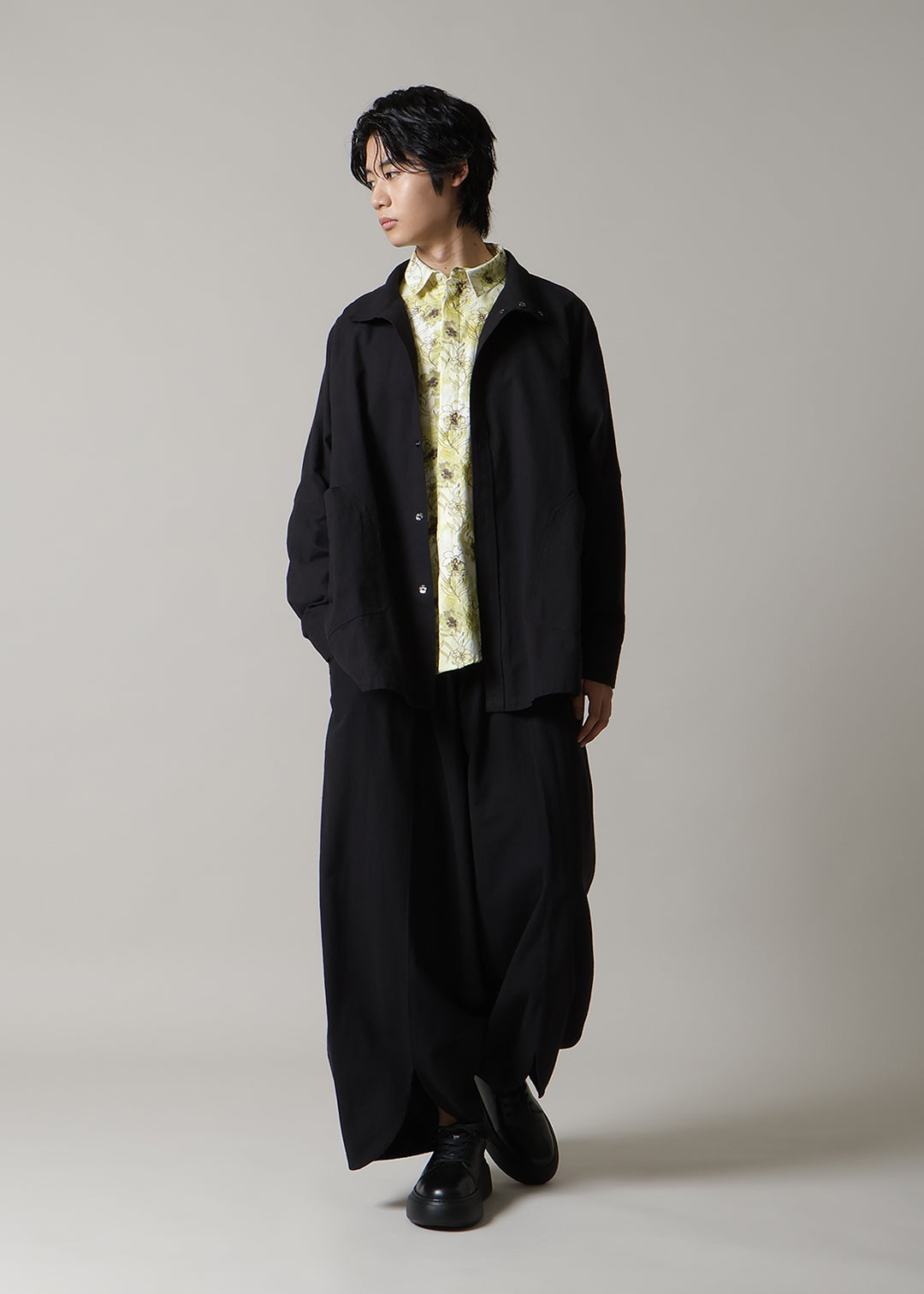 Matou Big A-line Coat 56dt Khadi