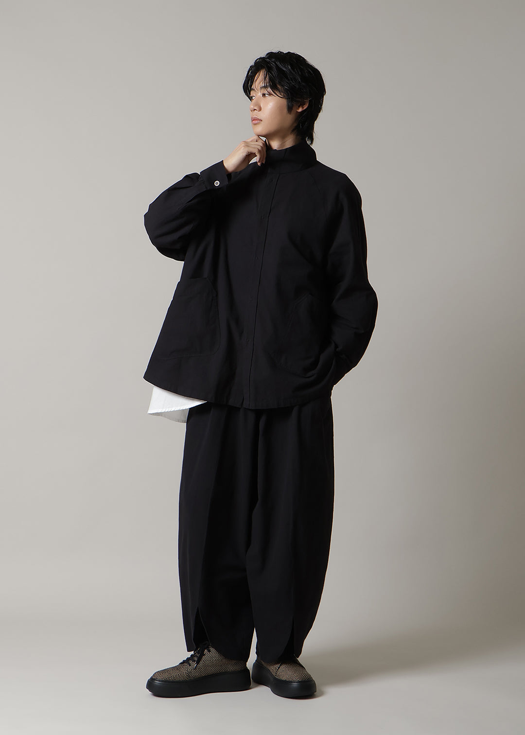 Matou Big A-line Coat 56dt Khadi