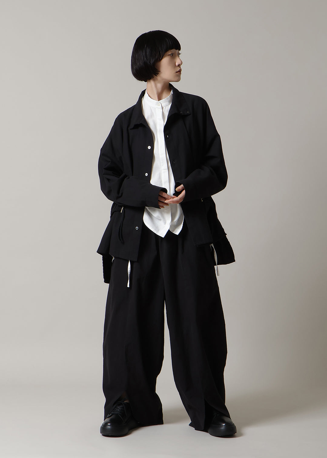 Rhythm Scarf Blouson 56dt Khadi