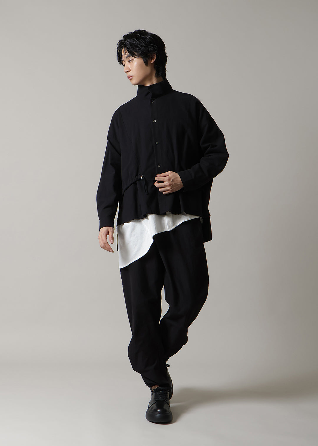 Rhythm Scarf Blouson 56dt Khadi