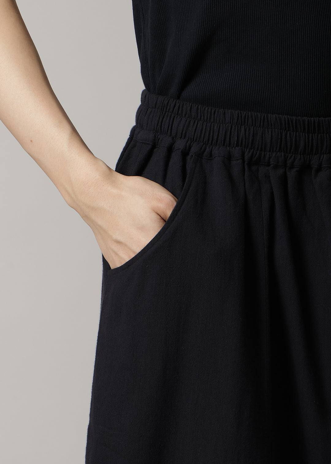 Sculpted Balloon Pants 56dt Khadi