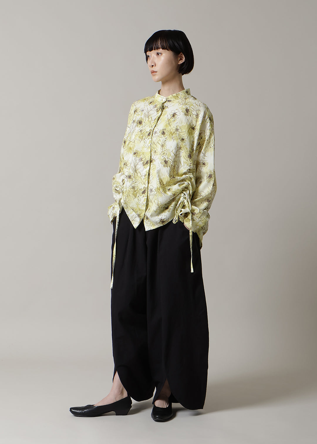 Sculpted Balloon Pants 56dt Khadi – マザーハウス 公式サイト