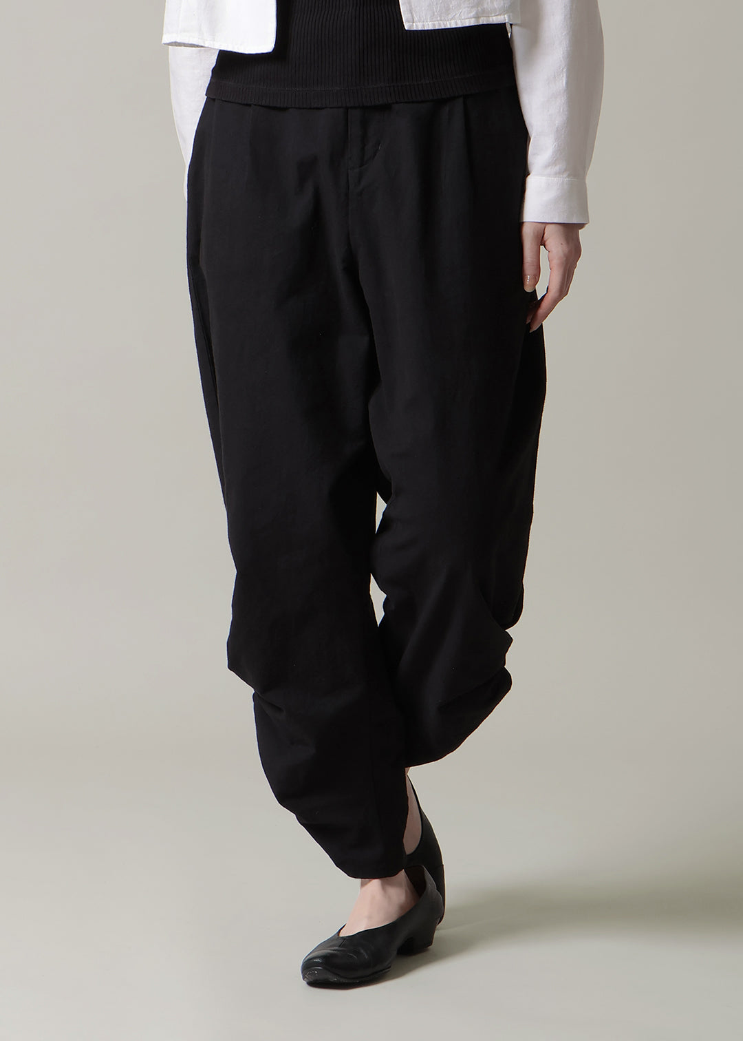 Sculpted Twisted Hem PT 56dt Khadi