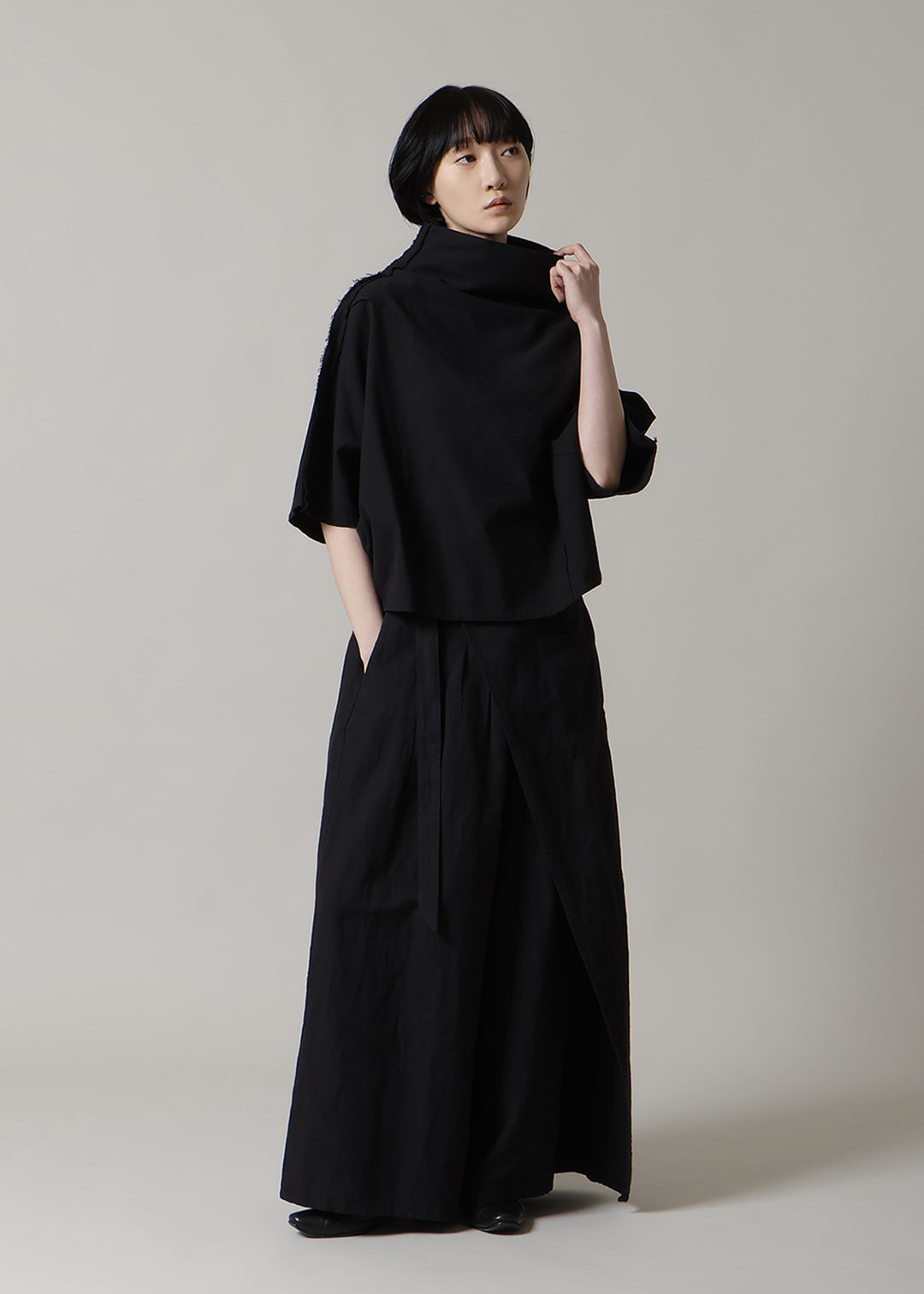 Sculpted Dolman Tops 56dt Khadi