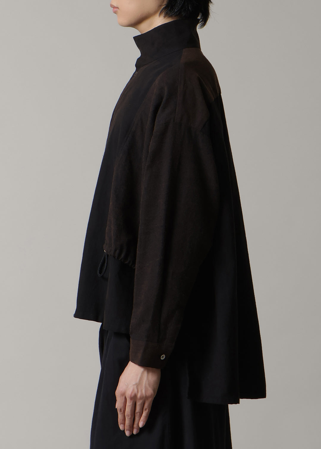 Rhythm Scarf Blouson Washed Khadi