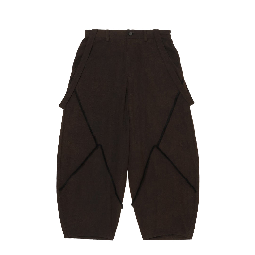 Sculpted Suspender PT Washed Khadi