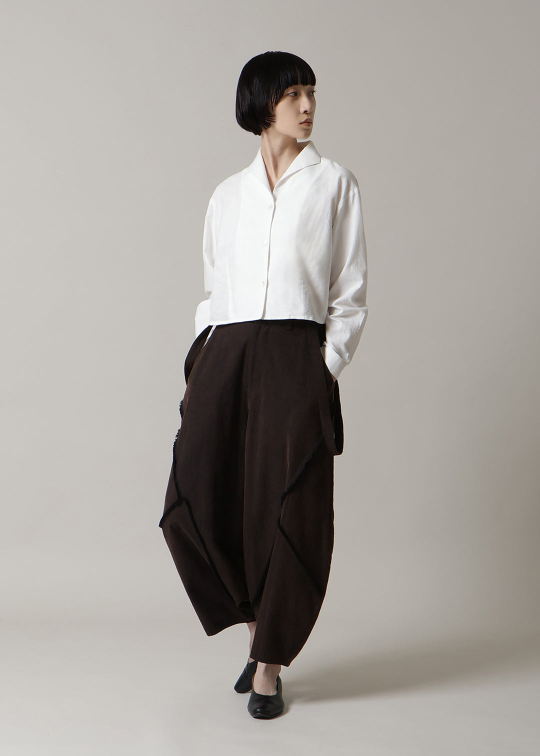 Sculpted Suspender PT Washed Khadi