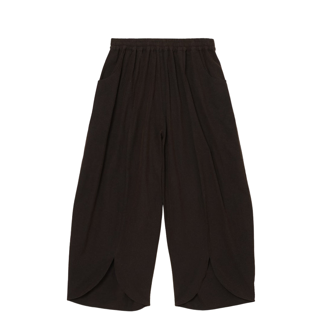 Sculpted Balloon Pants Washed Khadi