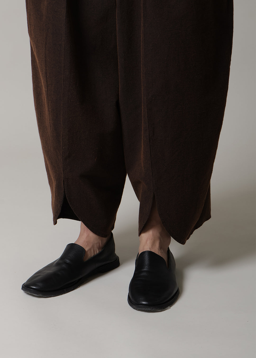 Sculpted Balloon Pants Washed Khadi