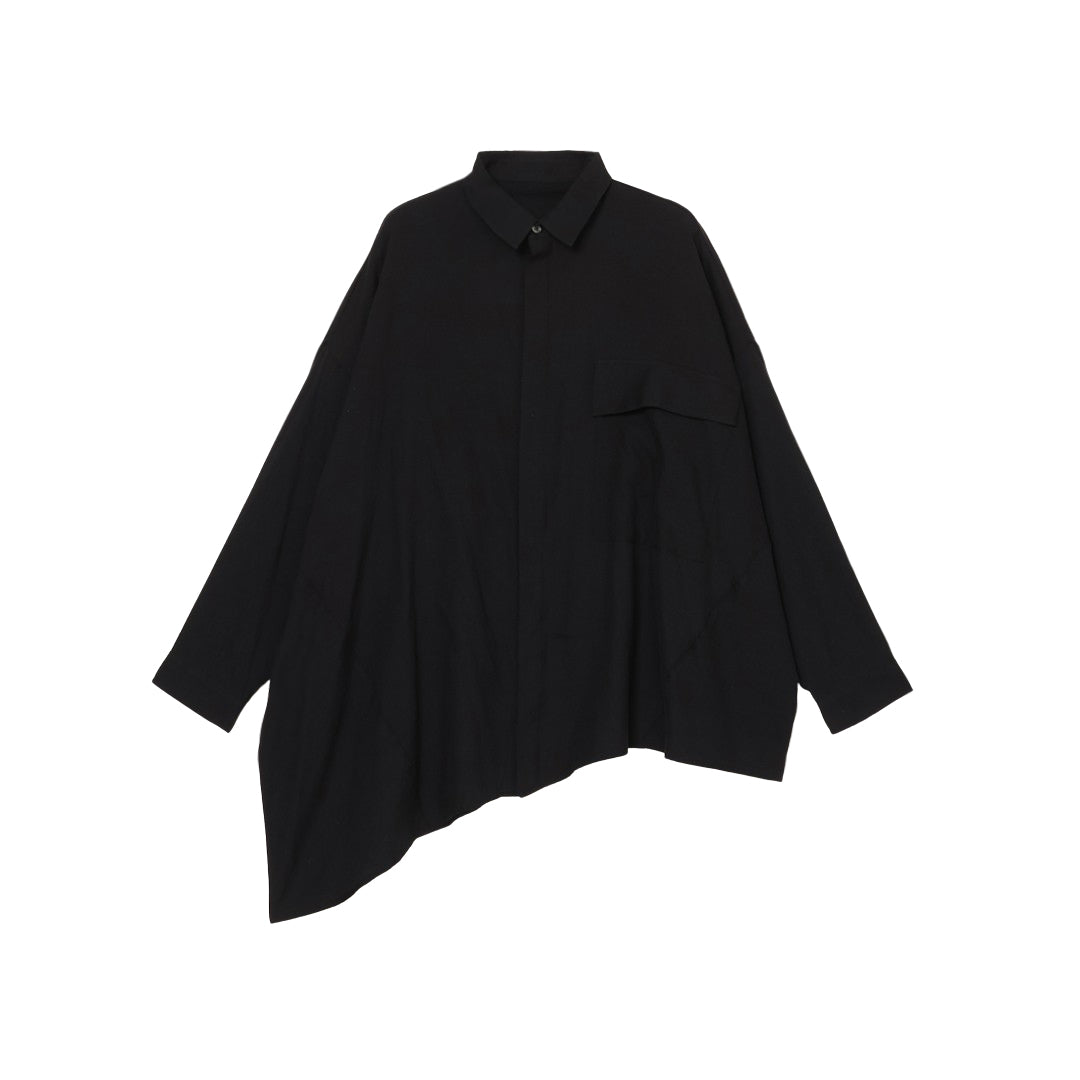 Asymme Side Long SH F/S 150tw Khadi